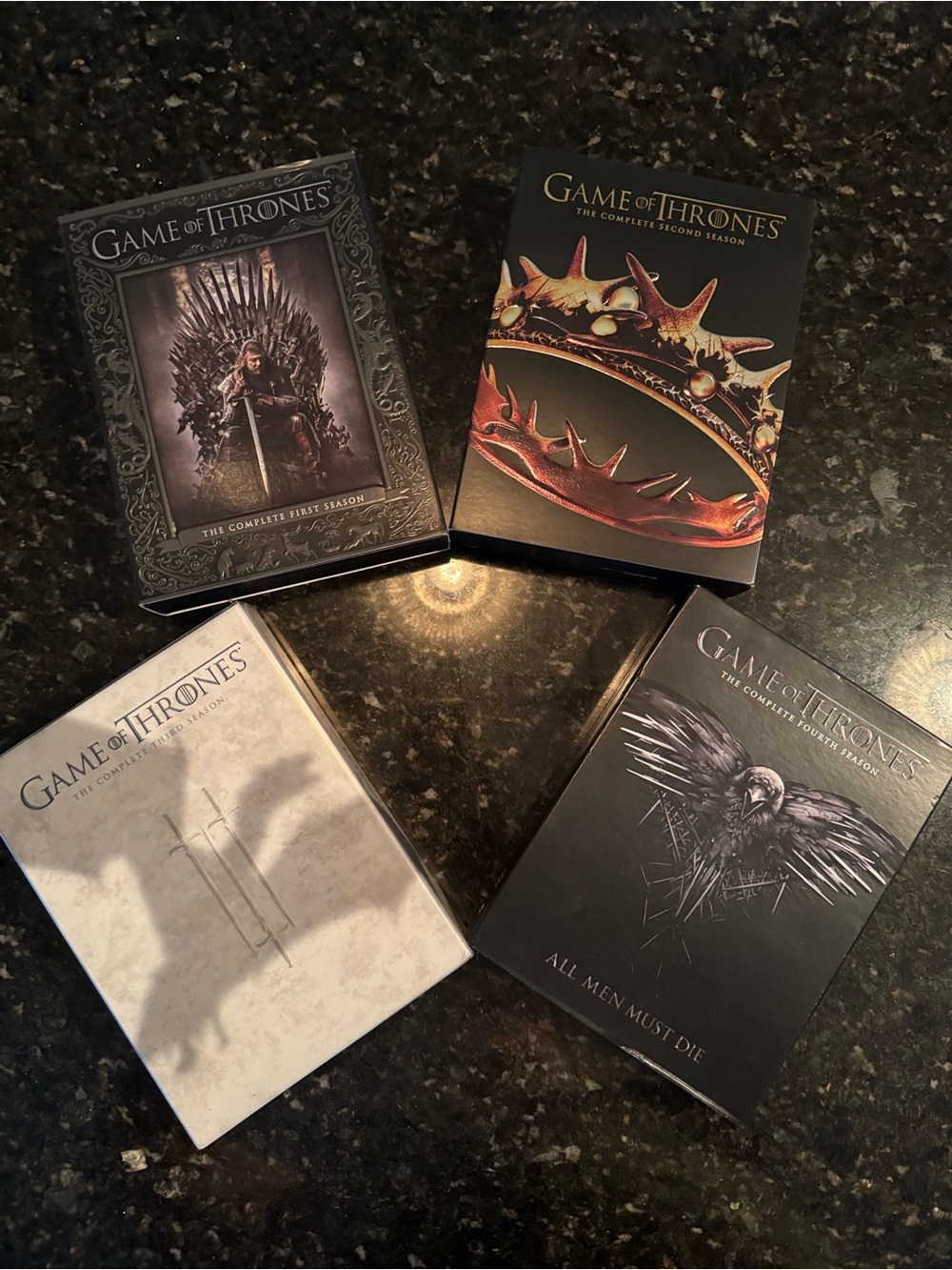 Complete Seasons Box Set - Black, White and Gold
